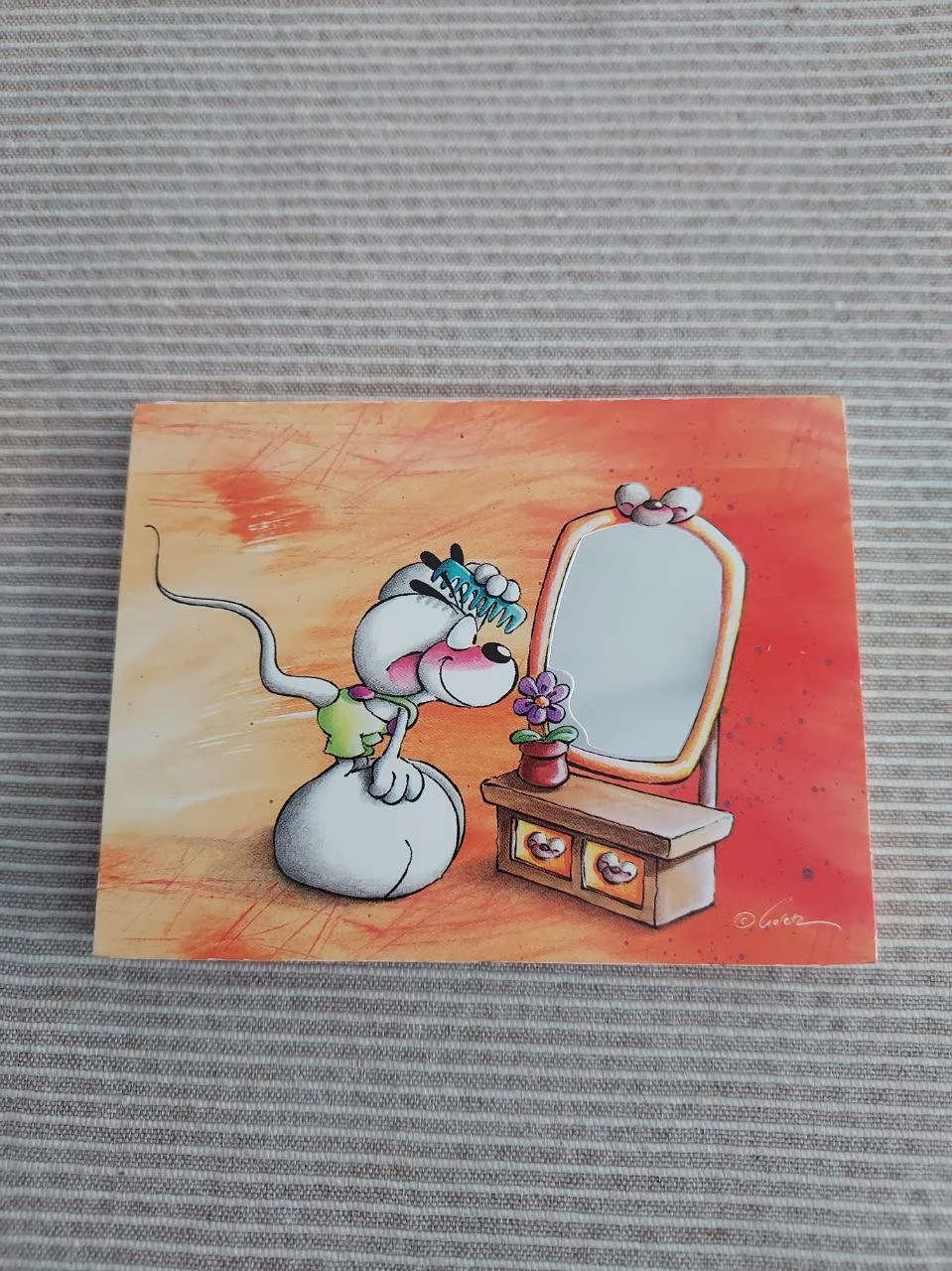 ** Diddl plak memo blokje post it nr 72 **